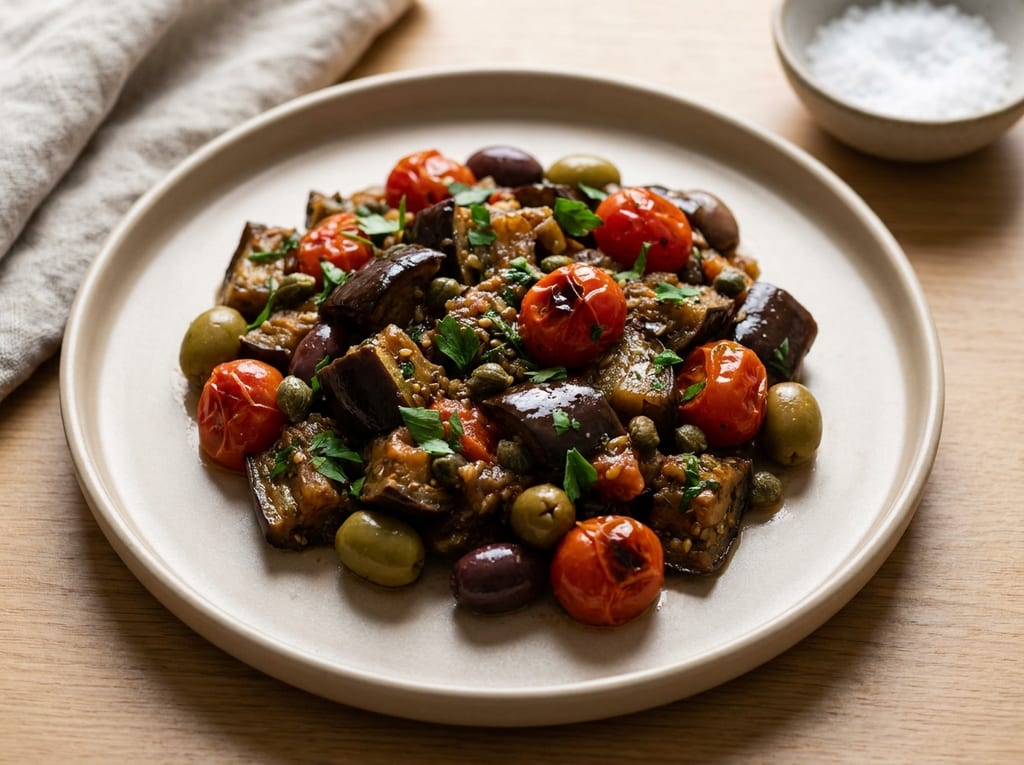 Roasted Eggplant Caponata