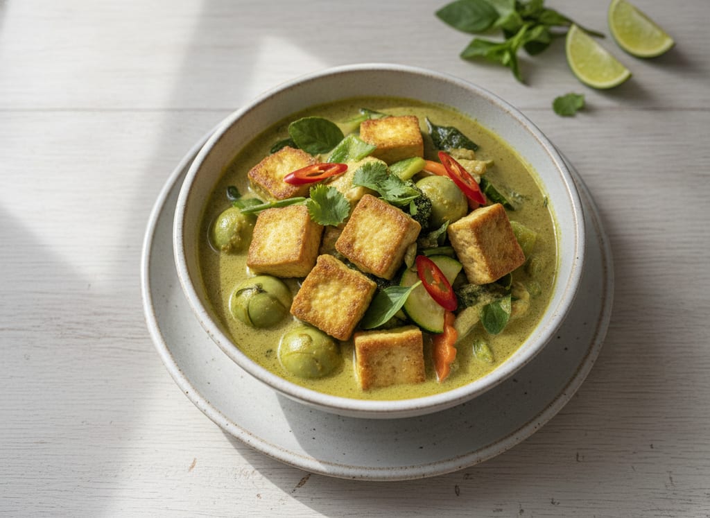 Thai Green Curry with Tofu