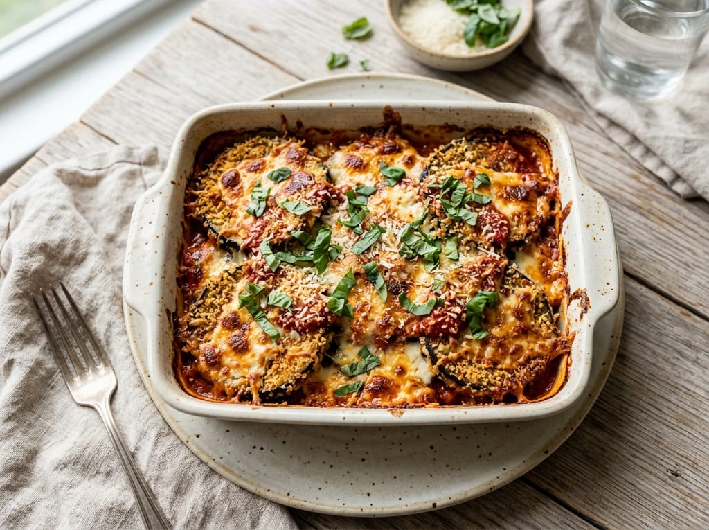 Baked Eggplant Parmesan