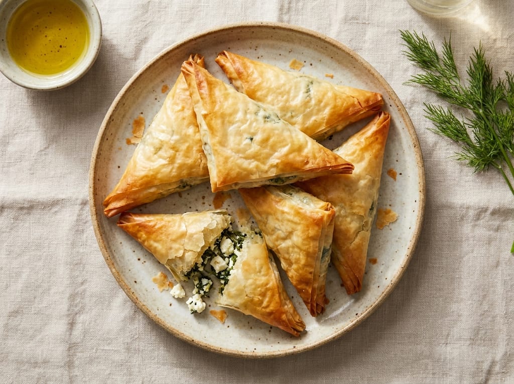 Spanakopita with Crispy Phyllo