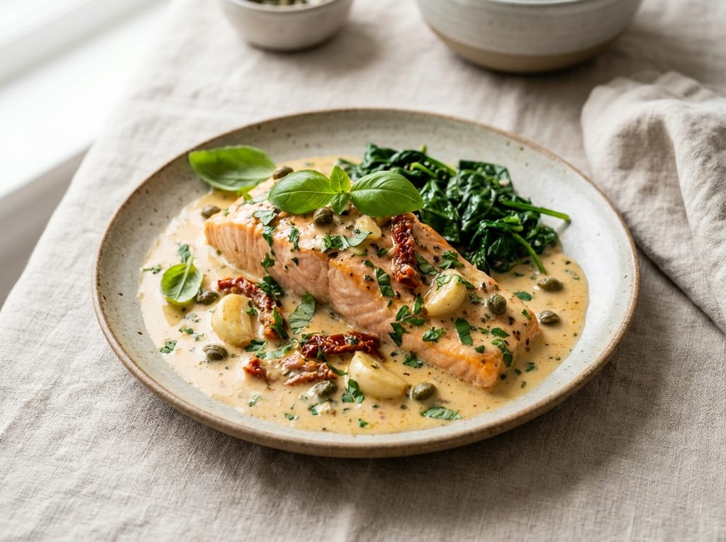 Creamy Tuscan Butter Salmon