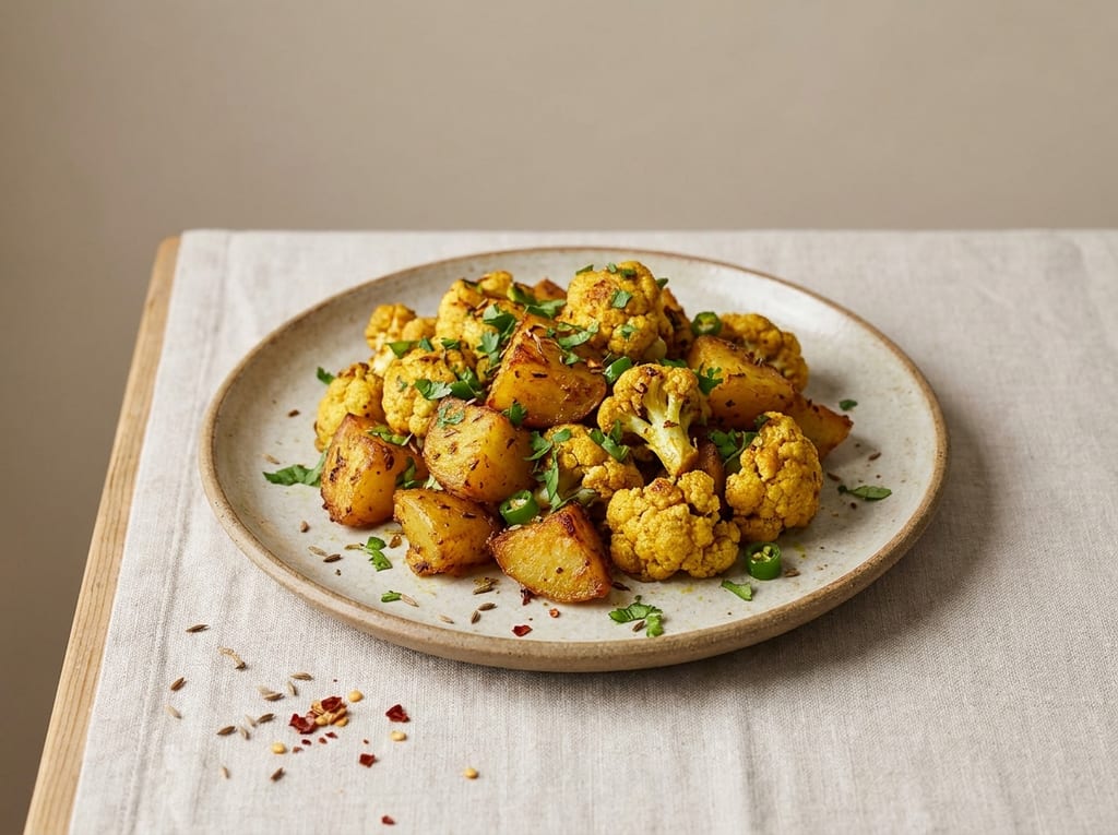 Aloo Gobi Dry Curry